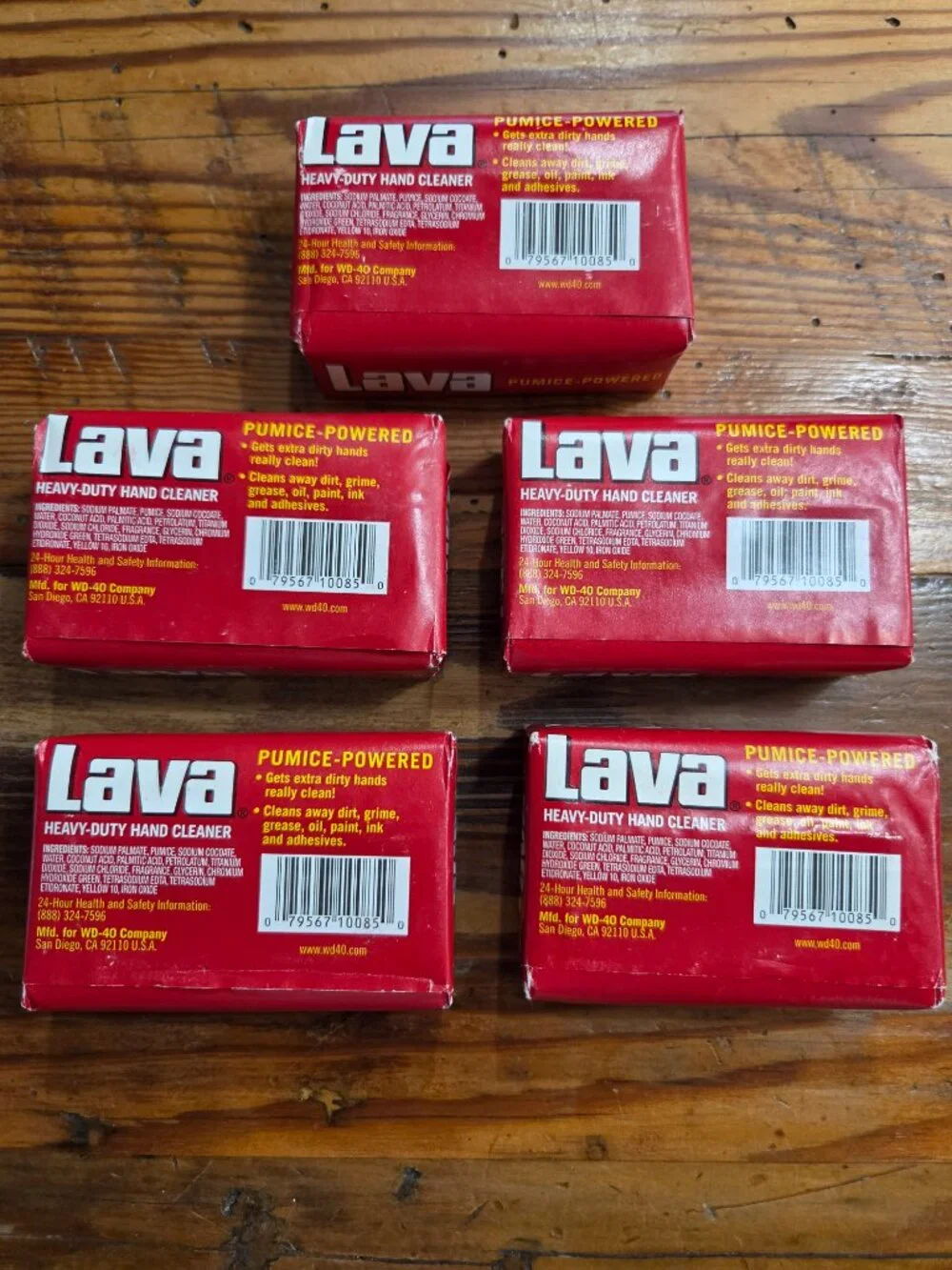 WD 40 set lava